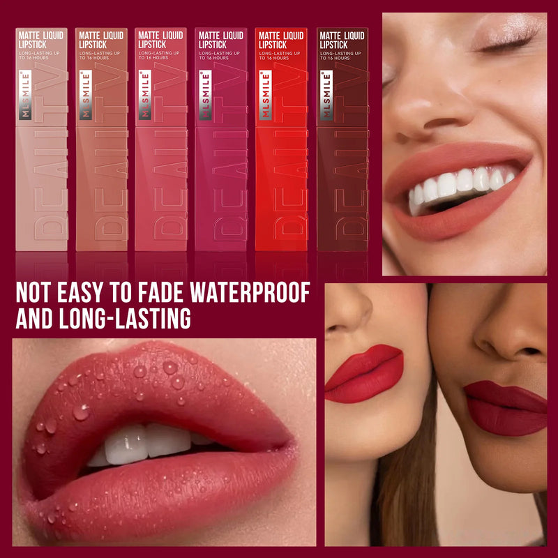 Poder Matte Labial 6 cores
