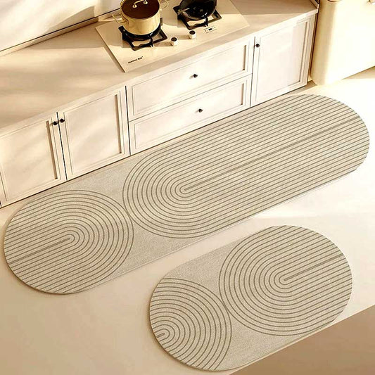 Tapete para Cozinha Antiderrapante Impermeável Design